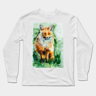 Red fox Long Sleeve T-Shirt